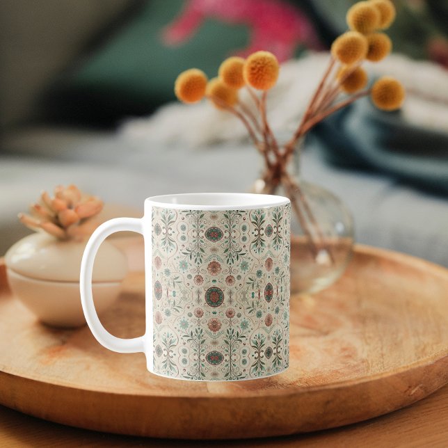Café Caneca de Erva Boho (Criador carregado)