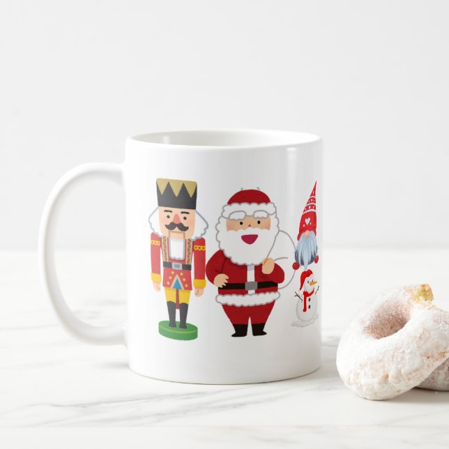 Café Caneca de Escritório Divertida (Com Donut)