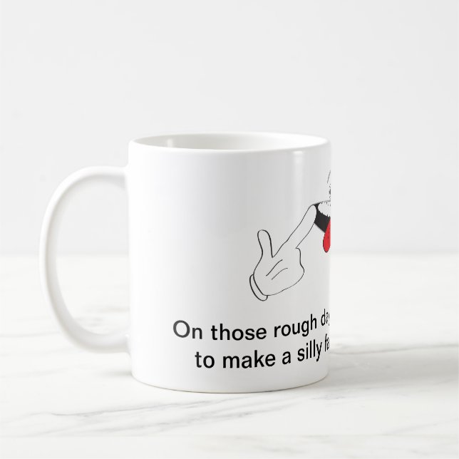 Café Caneca de escritório novidade. (Esquerda)