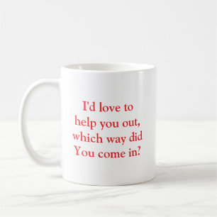 Café Caneca de Escritório Sarcástica Engraçada