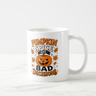 Café Caneca de especiarias de abóbora e más decisões —