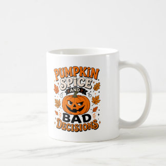 Café Caneca de especiarias de abóbora e más decisões —