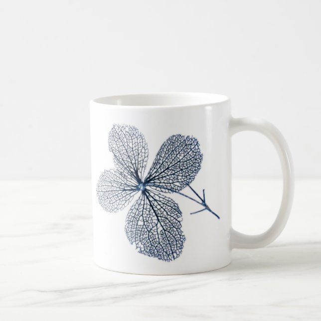 Café Caneca de esqueleto do ~ da flor (Direita)
