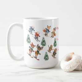 Café Caneca de Esqui Cozy Critters