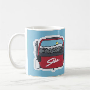 Café Caneca de Esqui Stowe VT