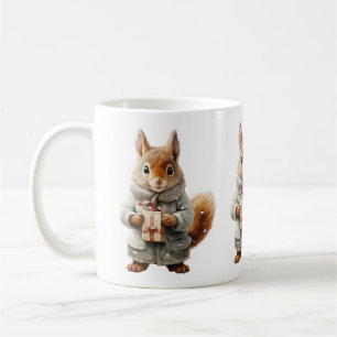 Café Caneca de Esquilo de Natal