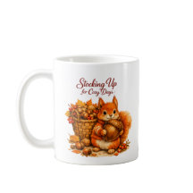 Caneca de Esquilo para Dias Aconchegantes – Outono