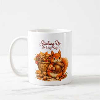 Café Caneca de Esquilo para Dias Aconchegantes – Outono
