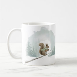 Café Caneca de Esquilo Presente de Natal de Inverno em