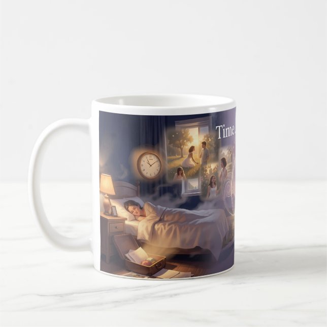Café Caneca de Estrada de Memória de Romance de Arte de (Esquerda)
