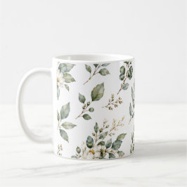 Café Caneca de Eucalipto Botânico Elegante