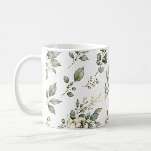 Café Caneca de Eucalipto Botânico Elegante
