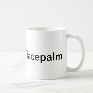 Café Caneca de Facepalm