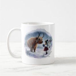Café Caneca de fada e vaca