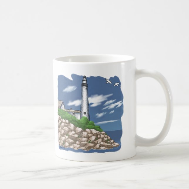 Café Caneca de farol de Manitou (Direita)