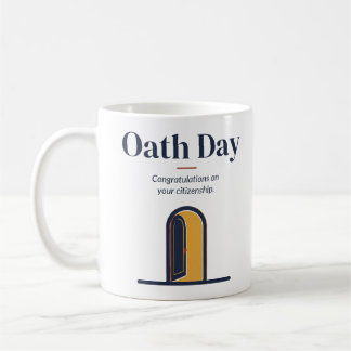 Café Caneca de Felicitações para Cidadania no Dia do Ju