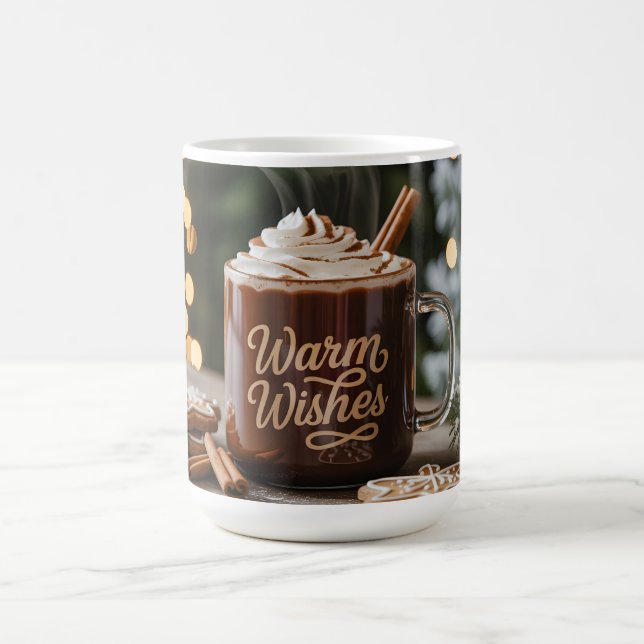 Café Caneca de Férias com Desejos Quentes: Chocolate Qu (Centro)