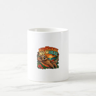 Café Caneca de Férias de Praia de Preguiça Sem Pressa S