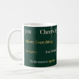 Café Caneca de Férias Esmeralda Tudo Alegre