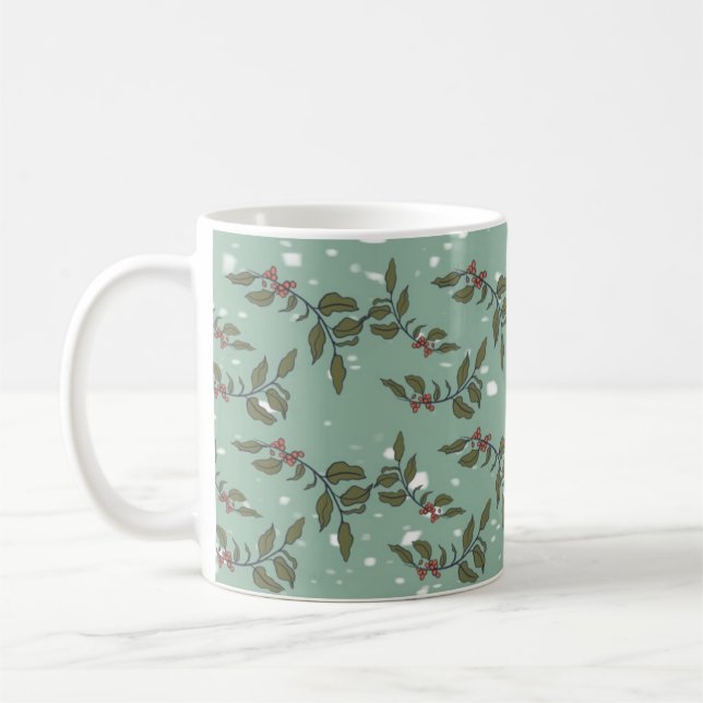 Café Caneca de férias para o jardim de Natal (Esquerda)