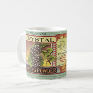 Café Caneca de Fermento em Pó Cristal