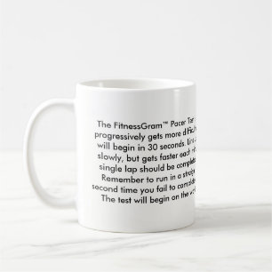 Café Caneca de FitnessGram