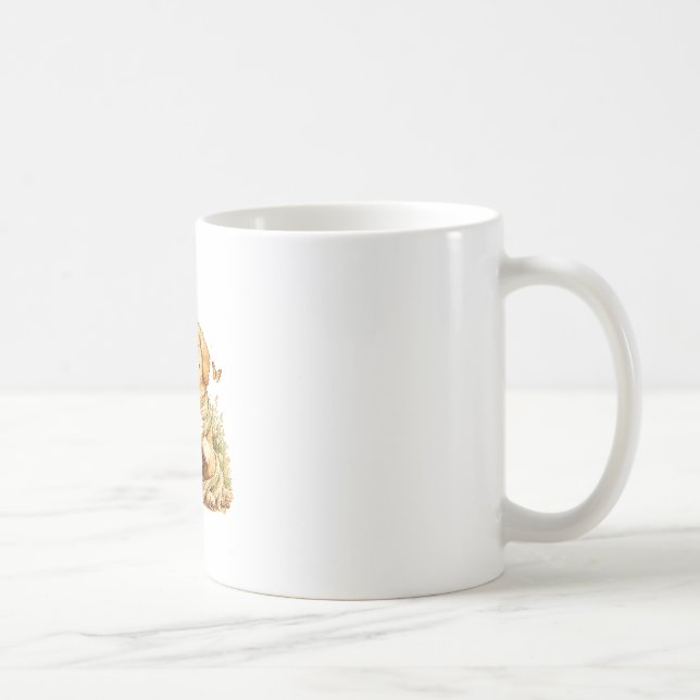 Café Caneca de Flor Goldendoodle (Direita)