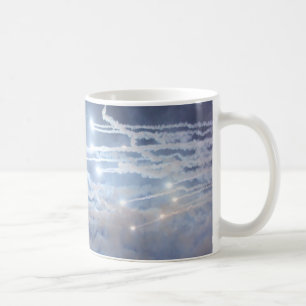 Café Caneca de Fogos de Artifício