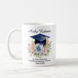 Café Caneca de Formatura Blossom & Tassel