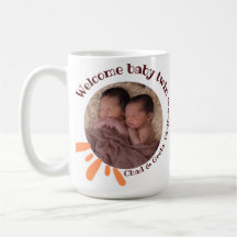 Caneca de Foto de Bebês Gêmeos Personalizada | Rec