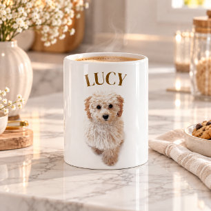 Café Caneca de Foto de Cachorro Personalizada – Com Seu