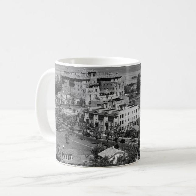 Café Caneca de Foto Histórica de Sarasota, Flórida (Frente Esquerda)