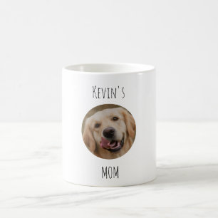Café Caneca de Foto Personalizada da Mãe do Cachorro   