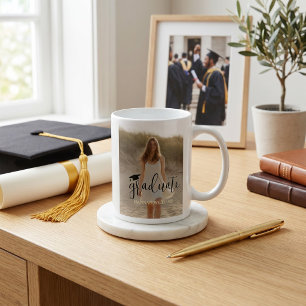 Café Caneca de Foto Personalizada de Formatura - Parabé