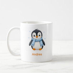Café Caneca de Foto Personalizada de Inverno para Crian