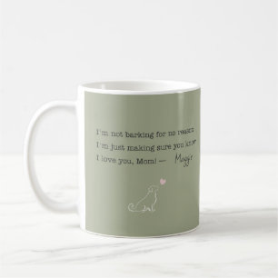Café Caneca de Foto Personalizada do Golden Retriever E