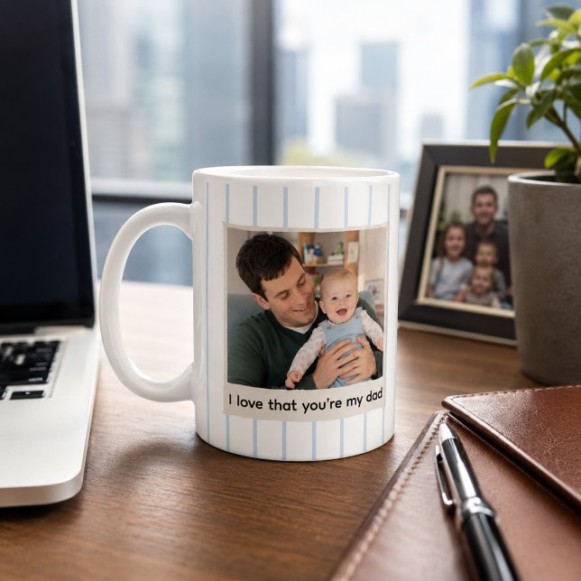 Café Caneca de Foto Personalizada Eu Adoro Que Você Sej (Criador carregado)