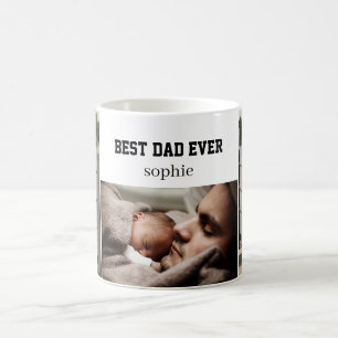 Café Caneca de Foto Personalizada Melhor Pai do Mundo –