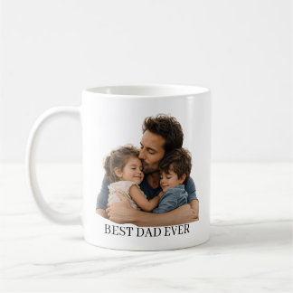 Café Caneca de Foto Personalizada Melhor Pai do Mundo |