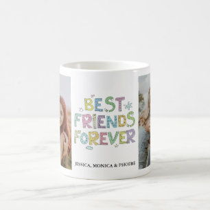 Café Caneca de Foto Personalizada Melhores Amigos Para 
