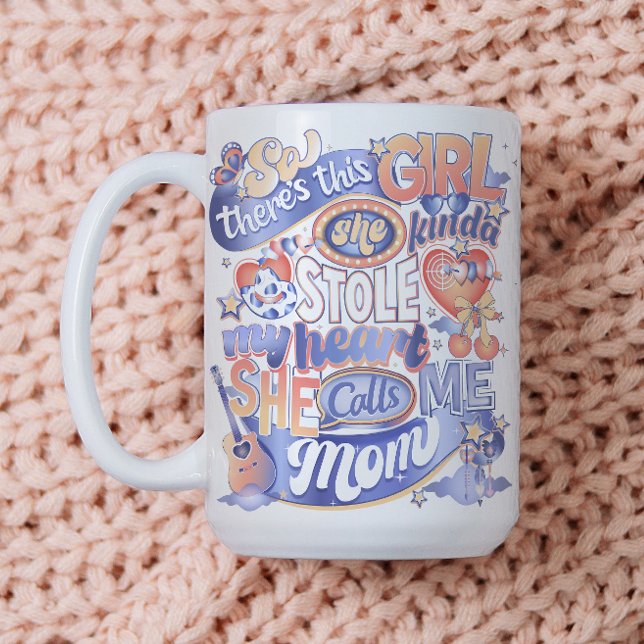 Café Caneca de Foto Personalizada para Mãe – Presente P (Criador carregado)