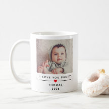 Caneca de Foto Personalizada para o Papai com Nome
