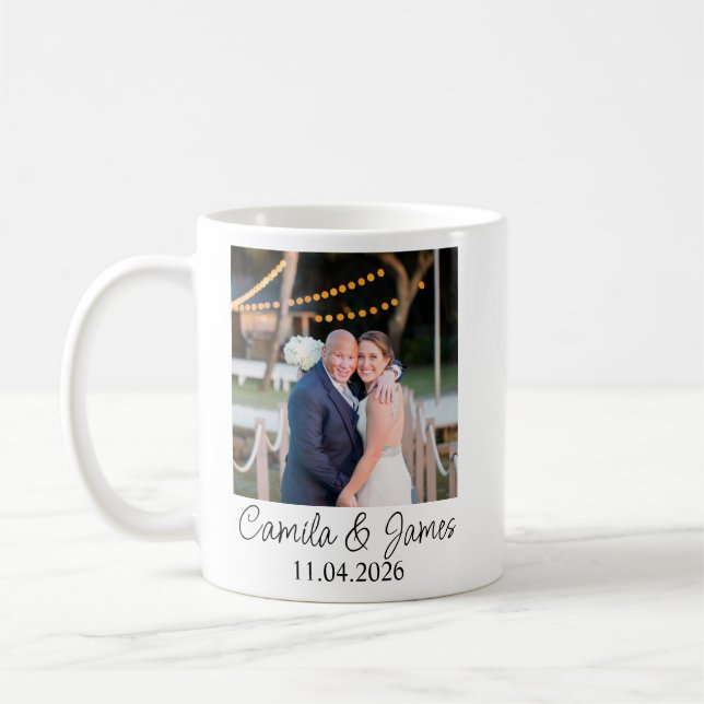 Café Caneca de foto personalizada, presente de caneca p (Esquerda)