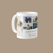 Caneca de Foto Personalizada 'Tudo de Mim Ama Tudo