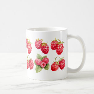 Café caneca de framboesa artesanal