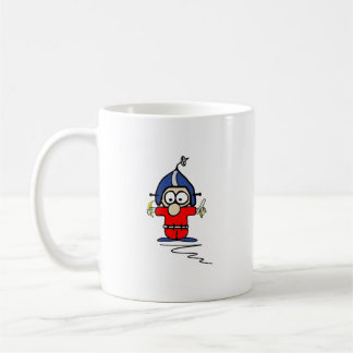 Café Caneca de Fred Pinsocket 2-Sided (mais branca)