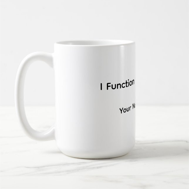 Café Caneca de Função Divertida (Esquerda)