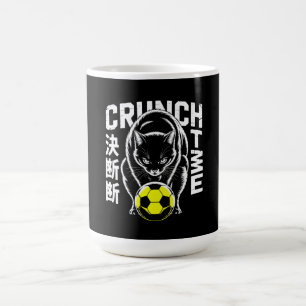 Café Caneca de Futebol de Gato Esmagamento Presente Per