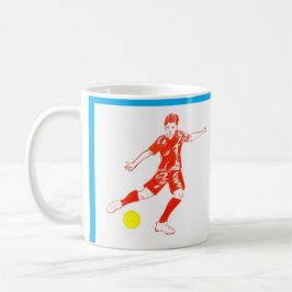 Café Caneca de futebol infantil