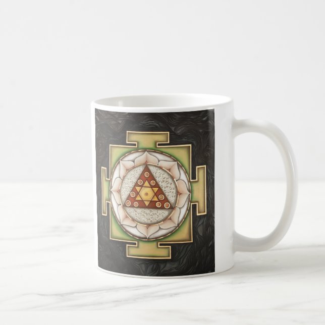 Café Caneca de Ganesha Yantra (Direita)